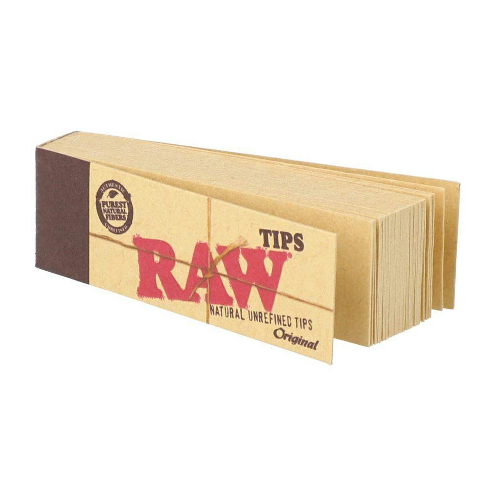 Raw Classic Unrolled Tips 50 Pack