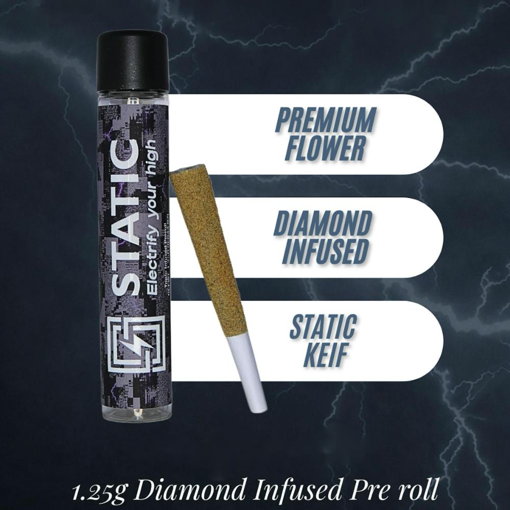 Static Electric Diesel Infused Preroll 1.25g