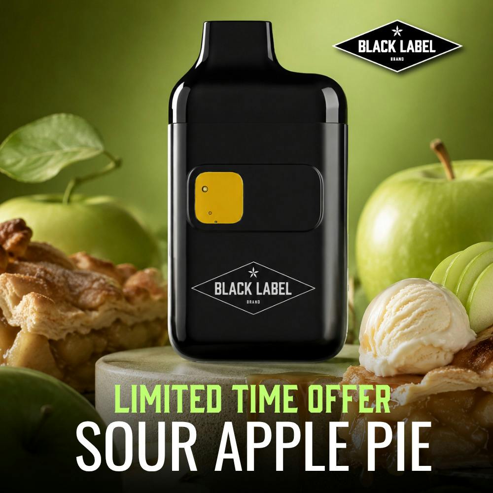 Black Label Sour Apple Pie Distillate All-in-One
