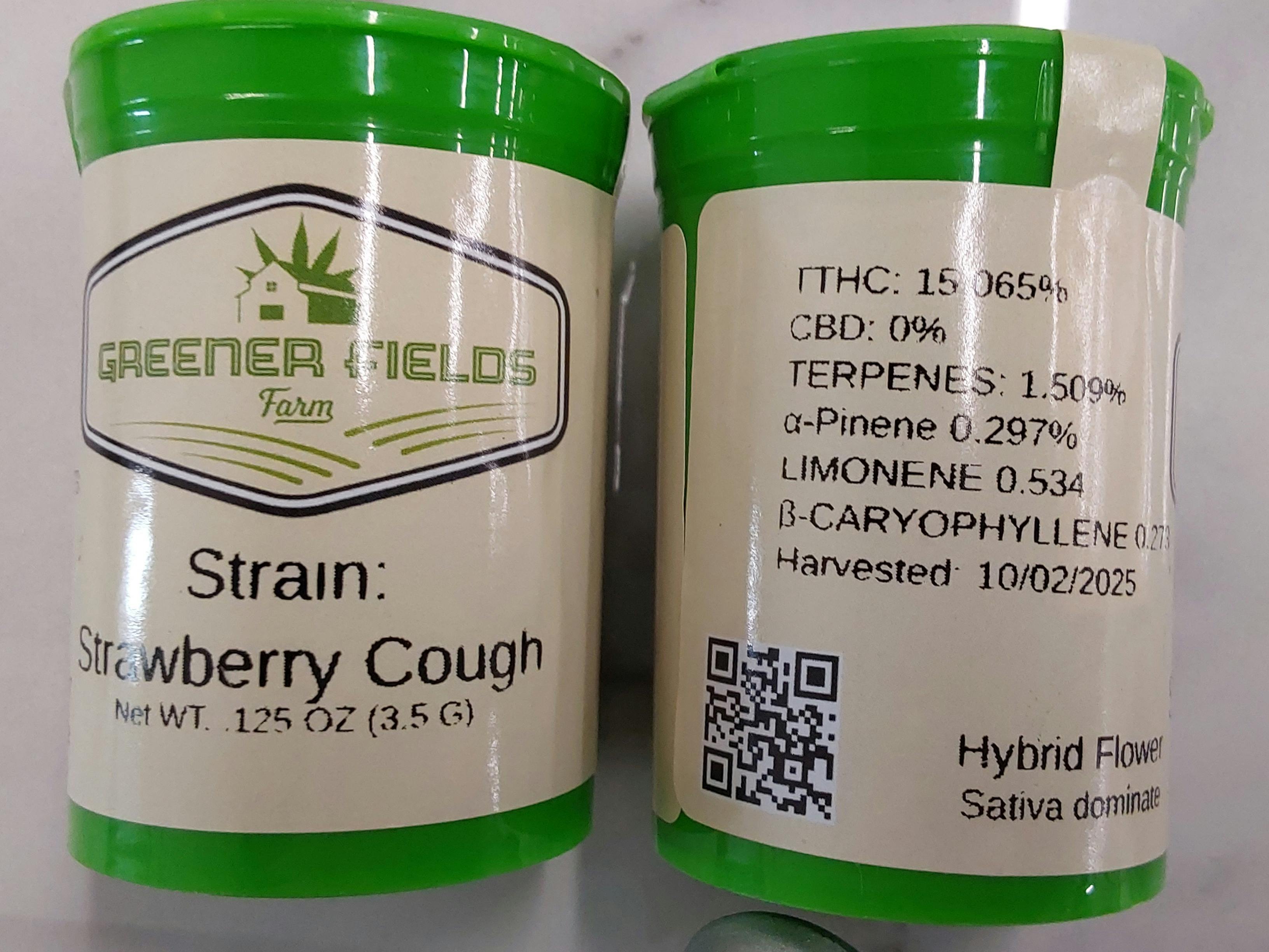 Strawberry Cough Greener Fields