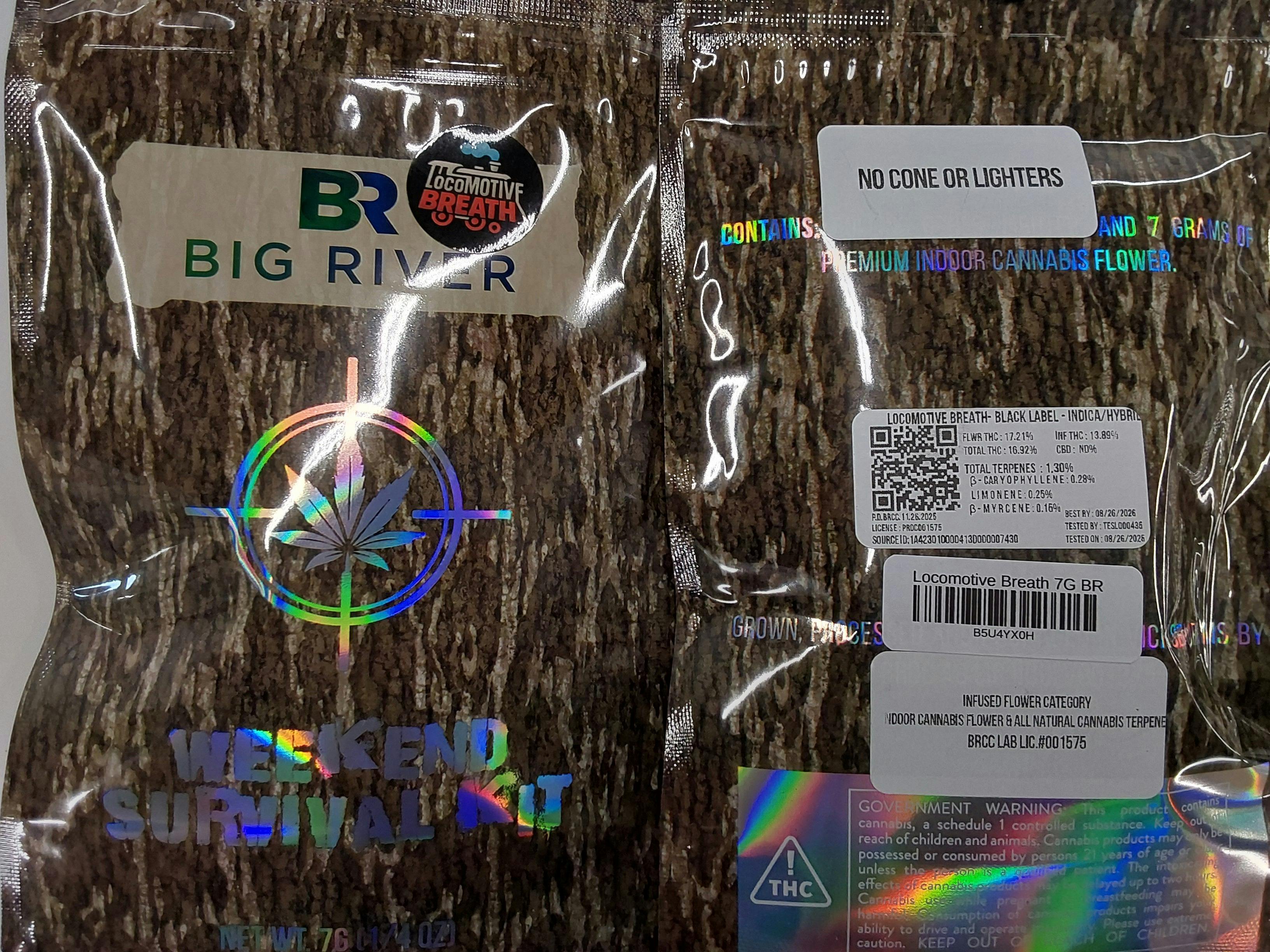 Locomotive Breath | 7G Infused Flower | Big River