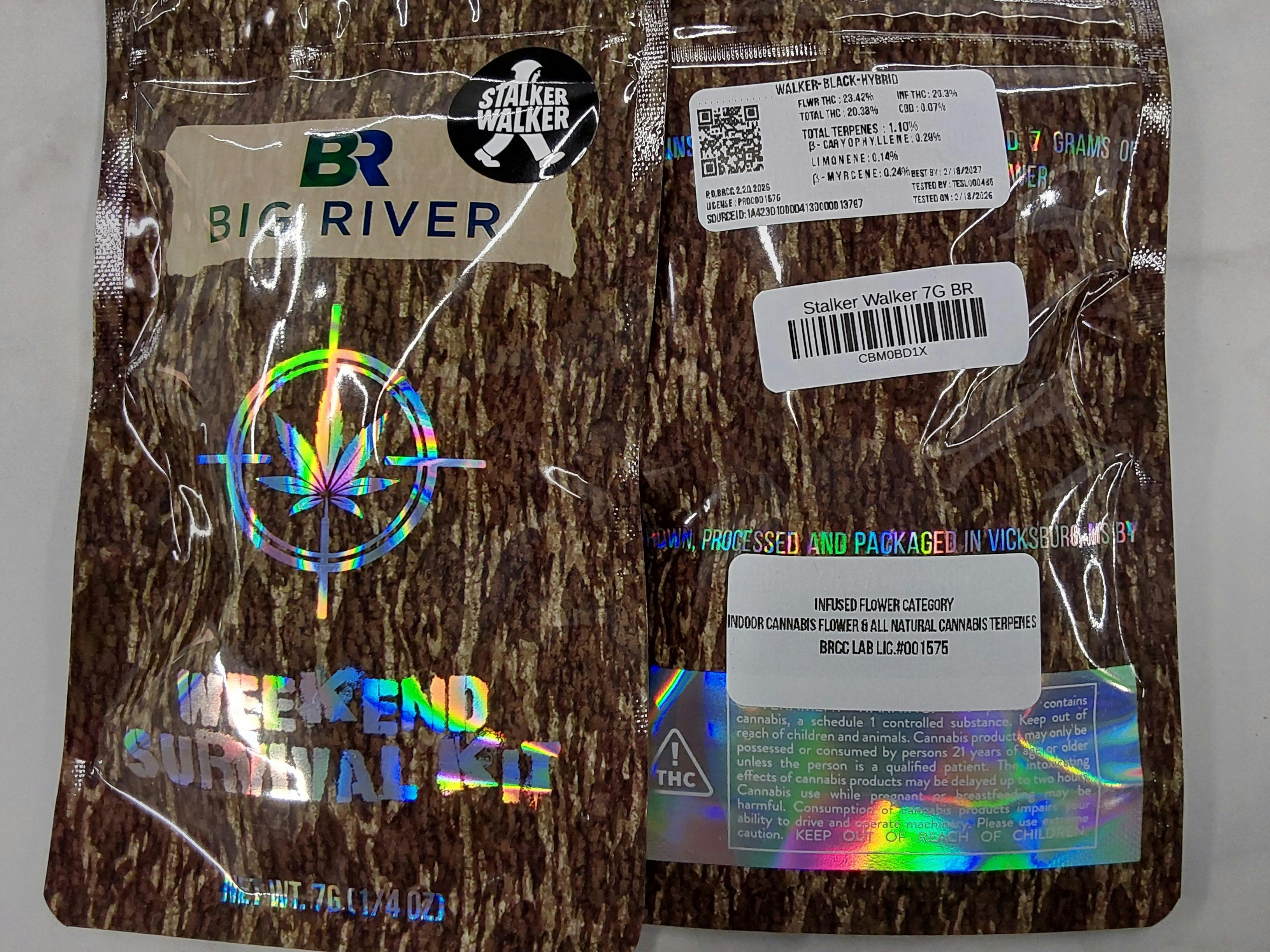 Stalker Walker | 7G Infused Flower | Big River