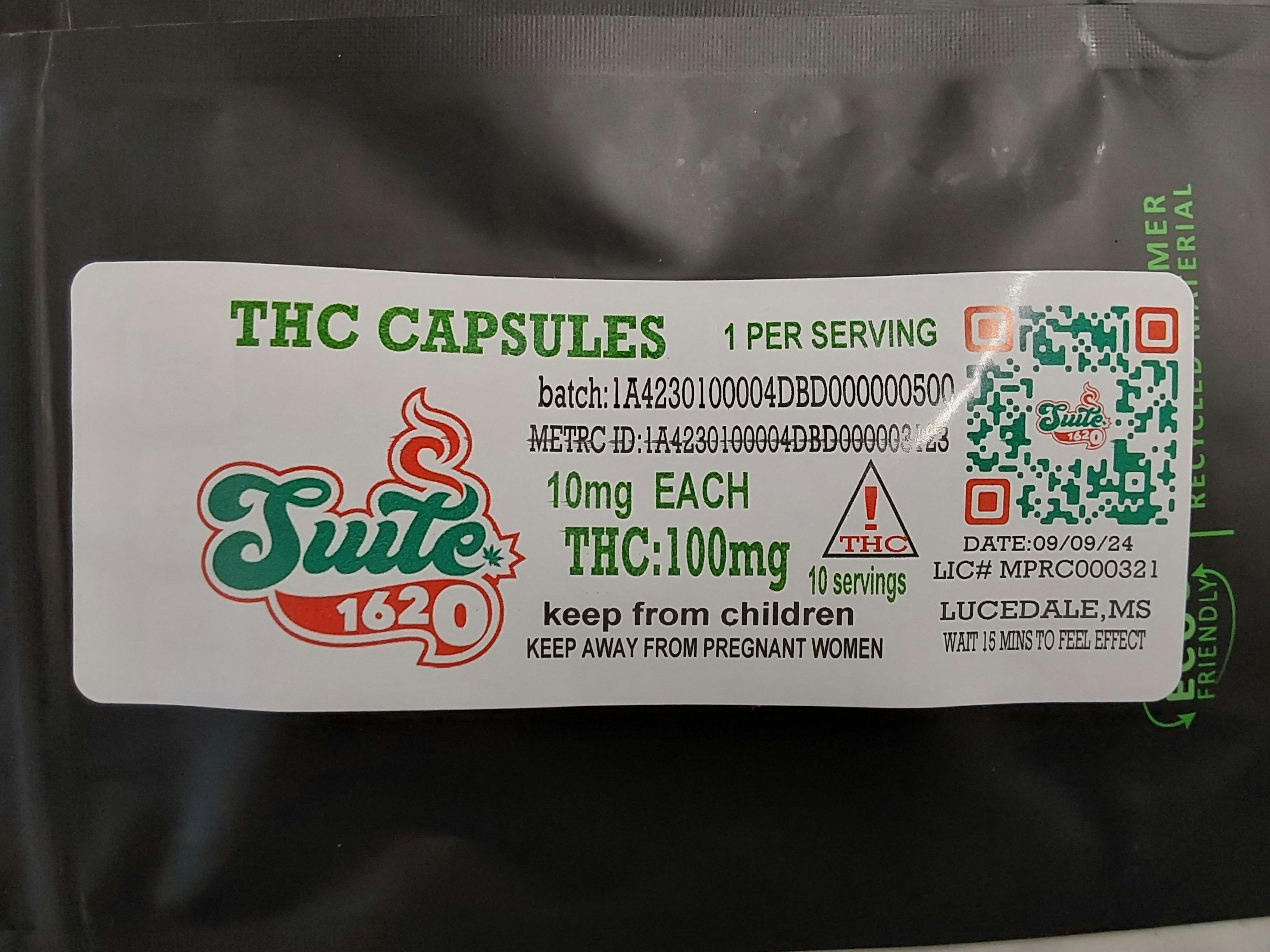 Olive Oil Capsule 10pk (100mg) | Suite 1620 at Geaux Green Medical Dispensary