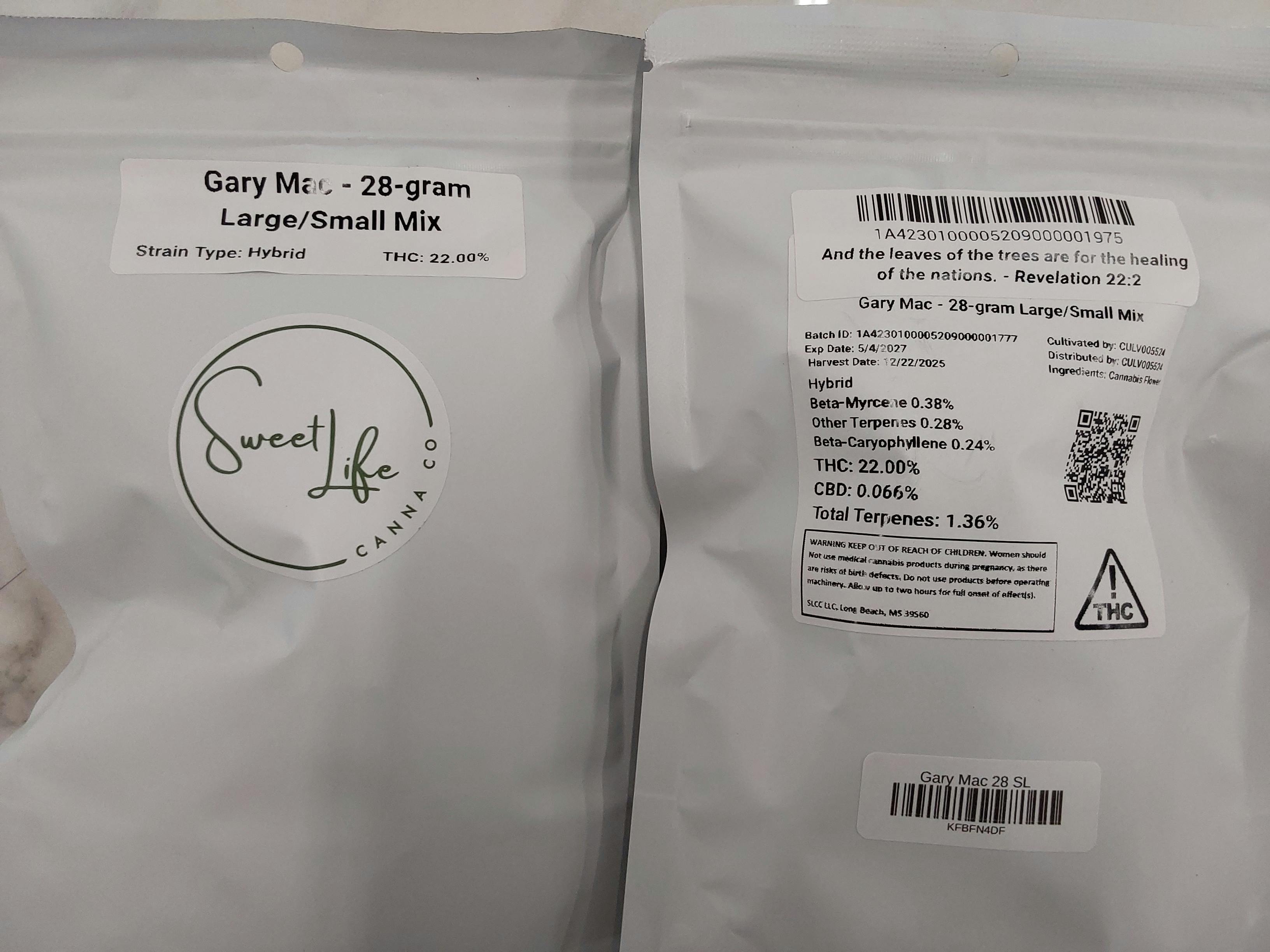 Gary Payton Mac | 28G Premium Flower | Sweet Life