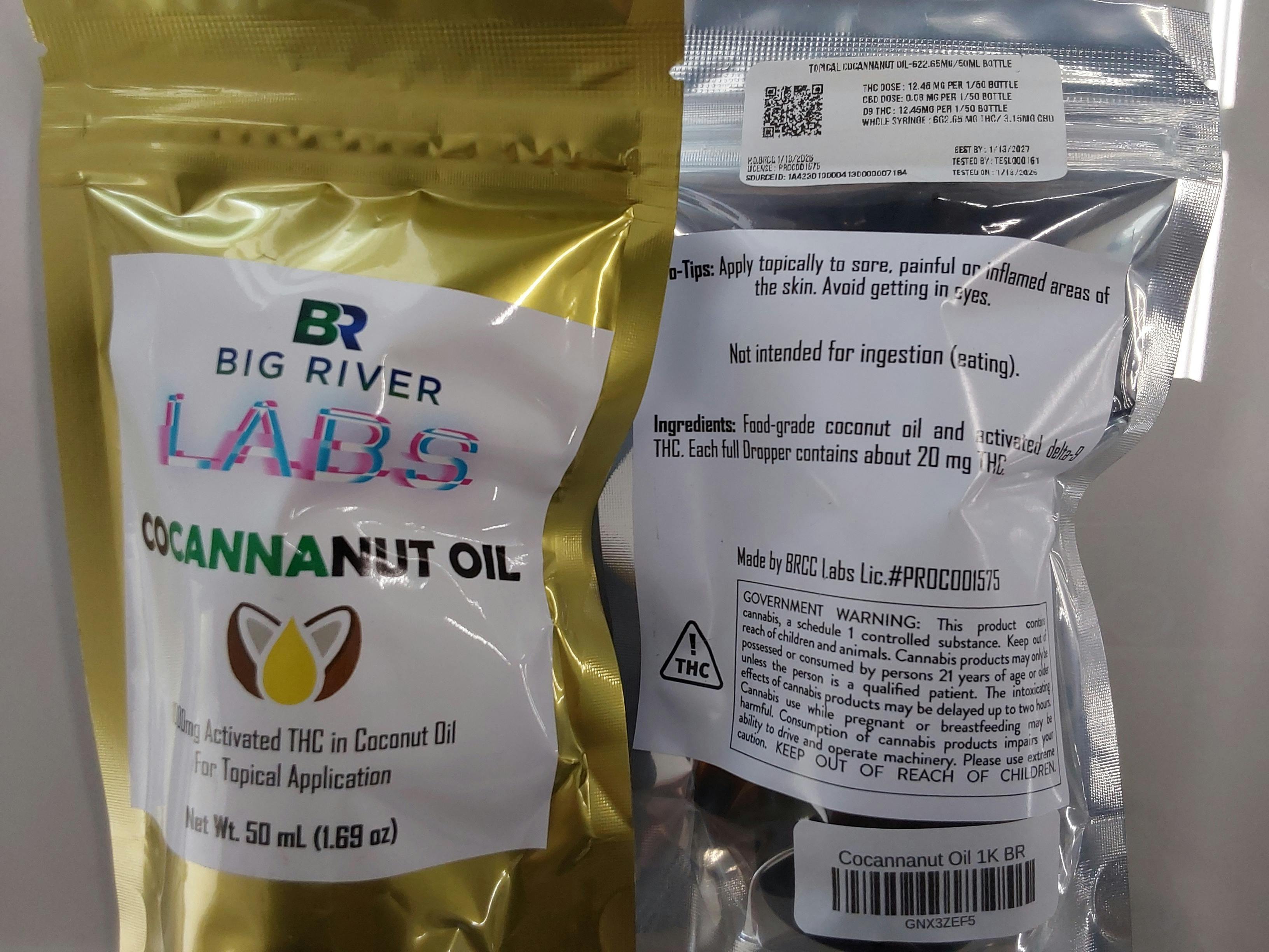 Cocannanut Oil | 1000MG Topical Oil | at Geaux Green Medical Dispensary
