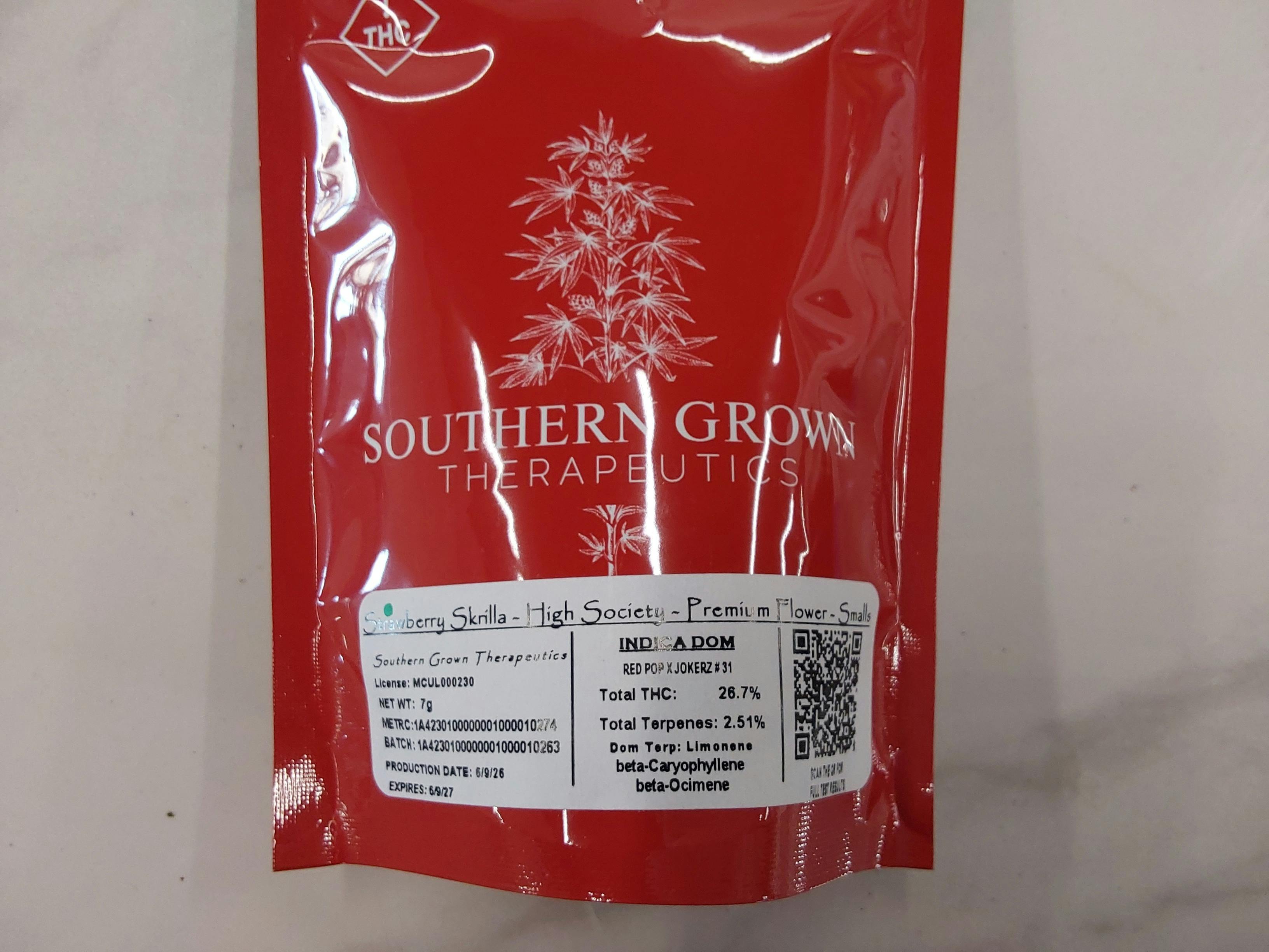 Strawberry Skrilla | 7G Legit Flower | Southern Grown