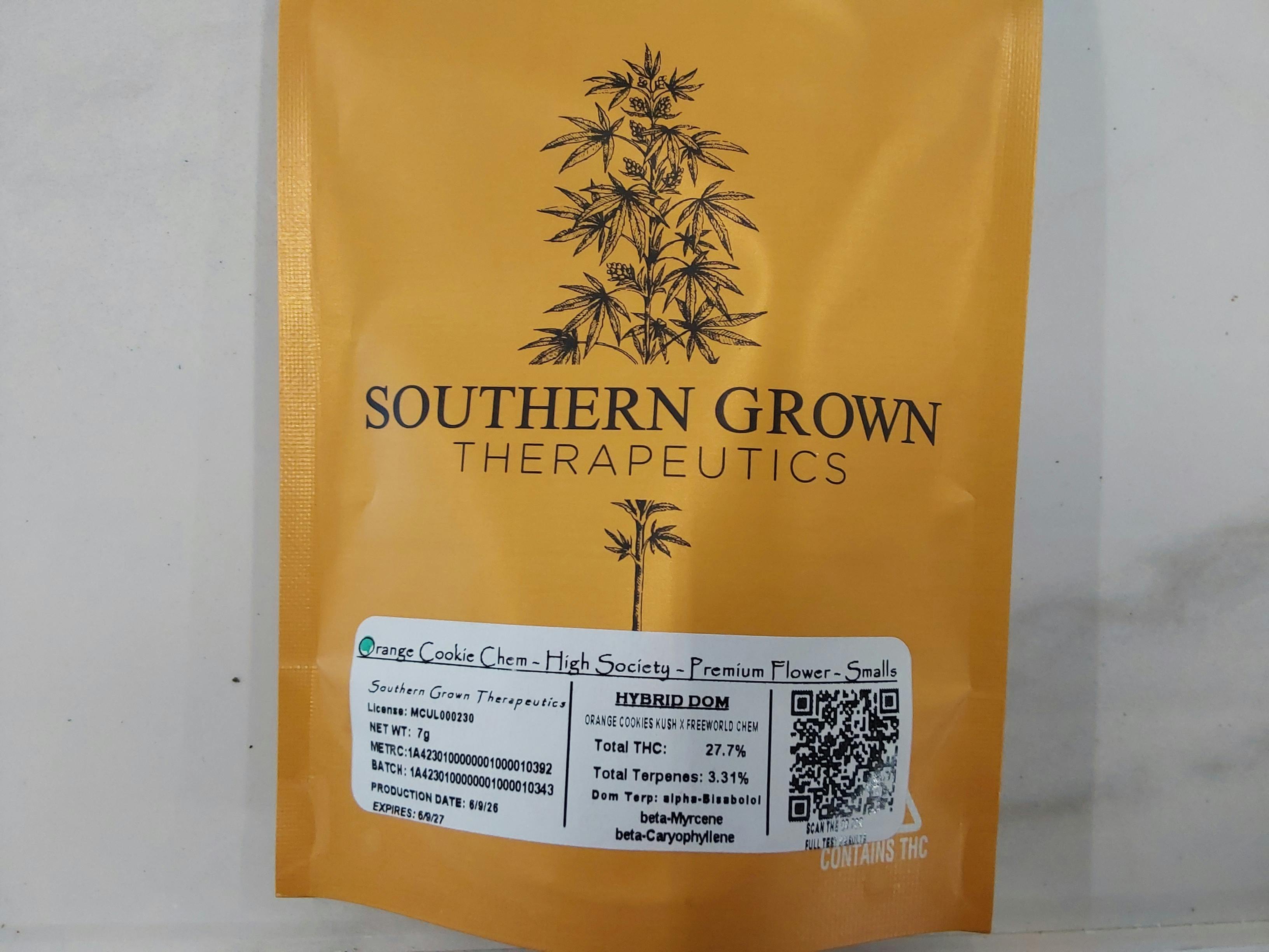 Orange Cookie Chem | 7G Flower | Southern Grown