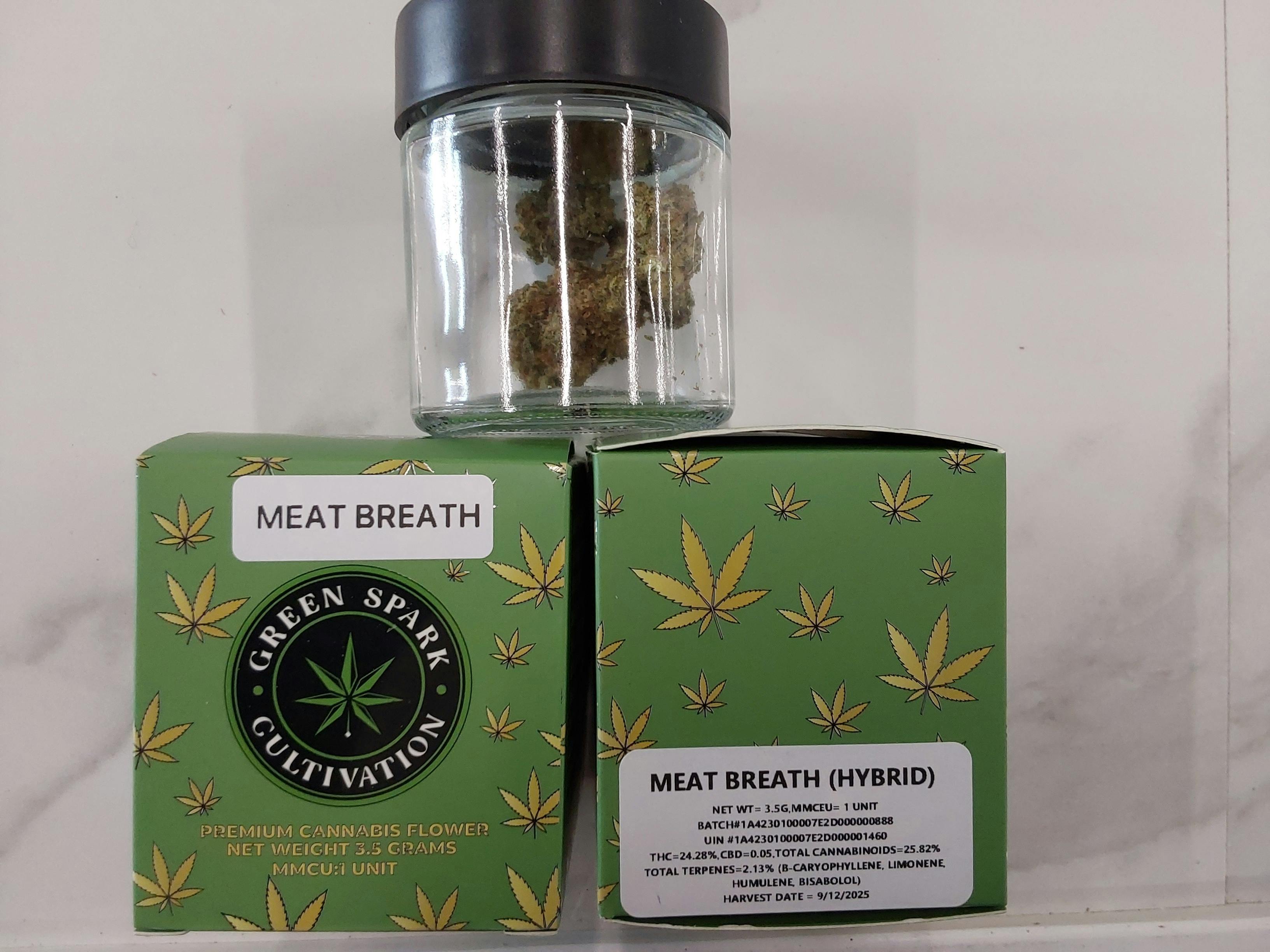 Meat Breath Green Spark