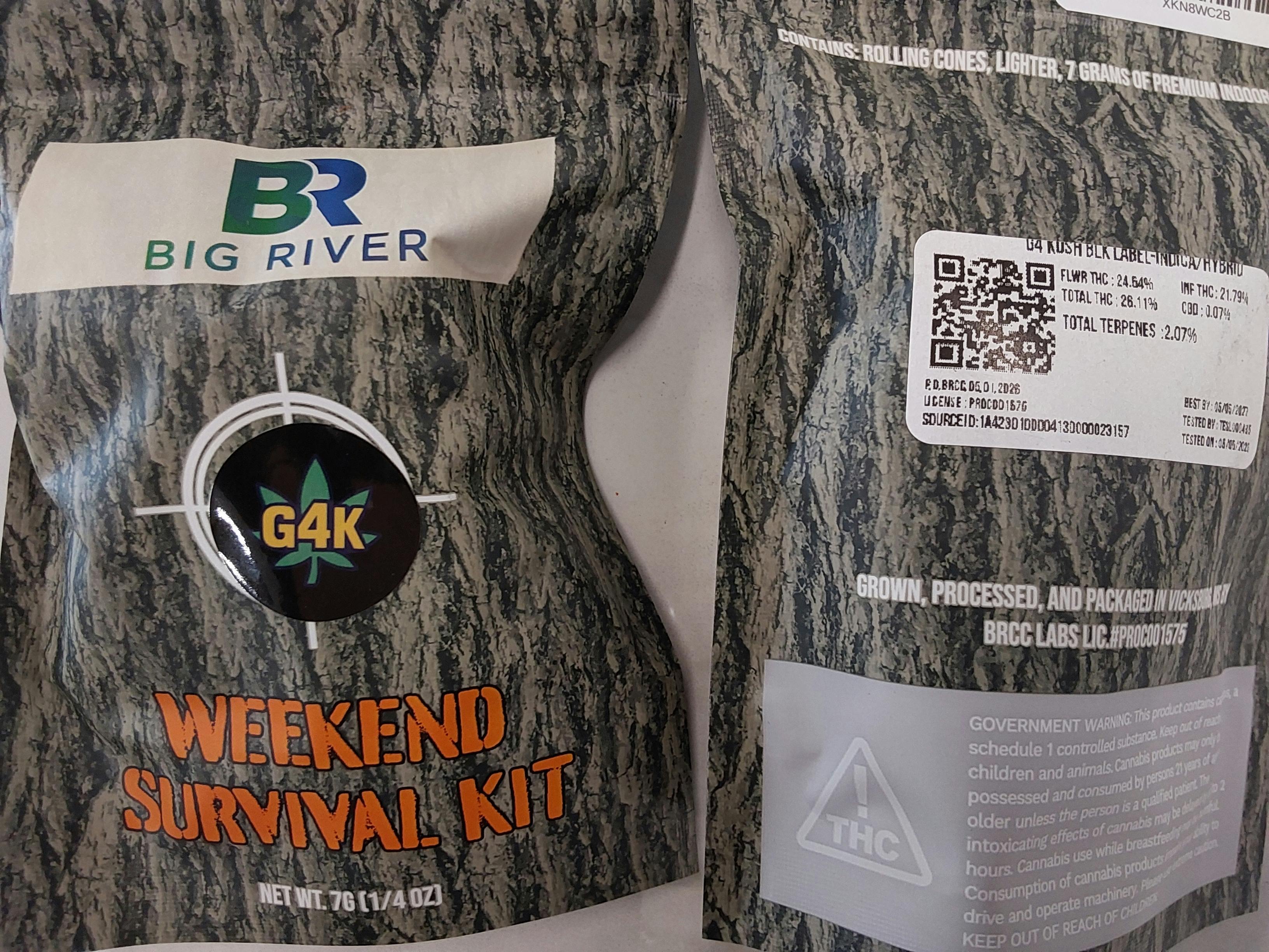 G4 Kush | 7G Flower | BRCC
