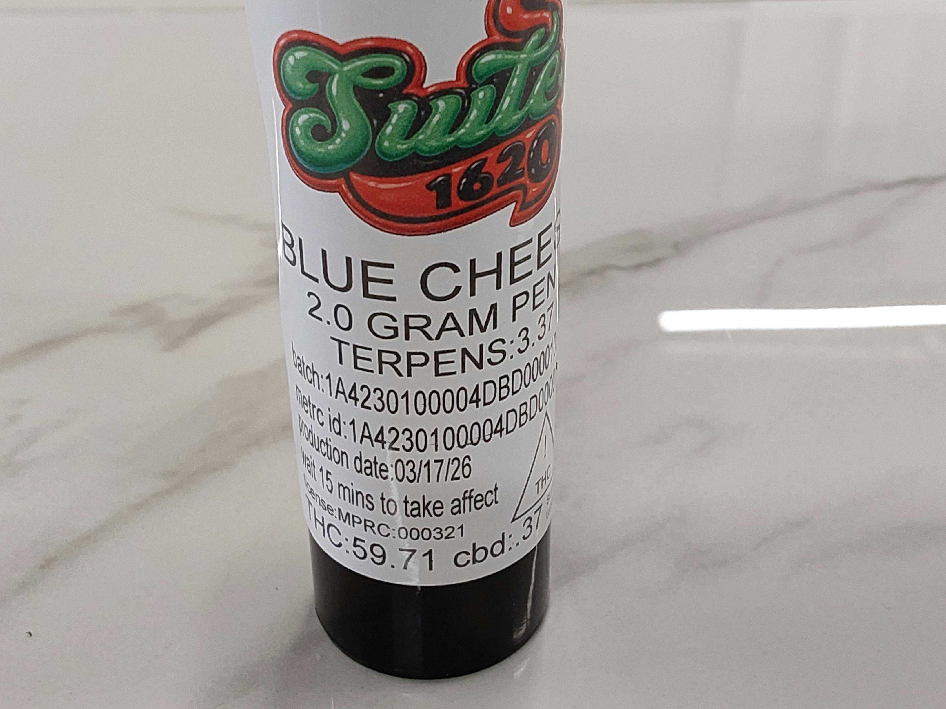 Blue Cheese | 2G Disposable Vape Pen | Suite 1620