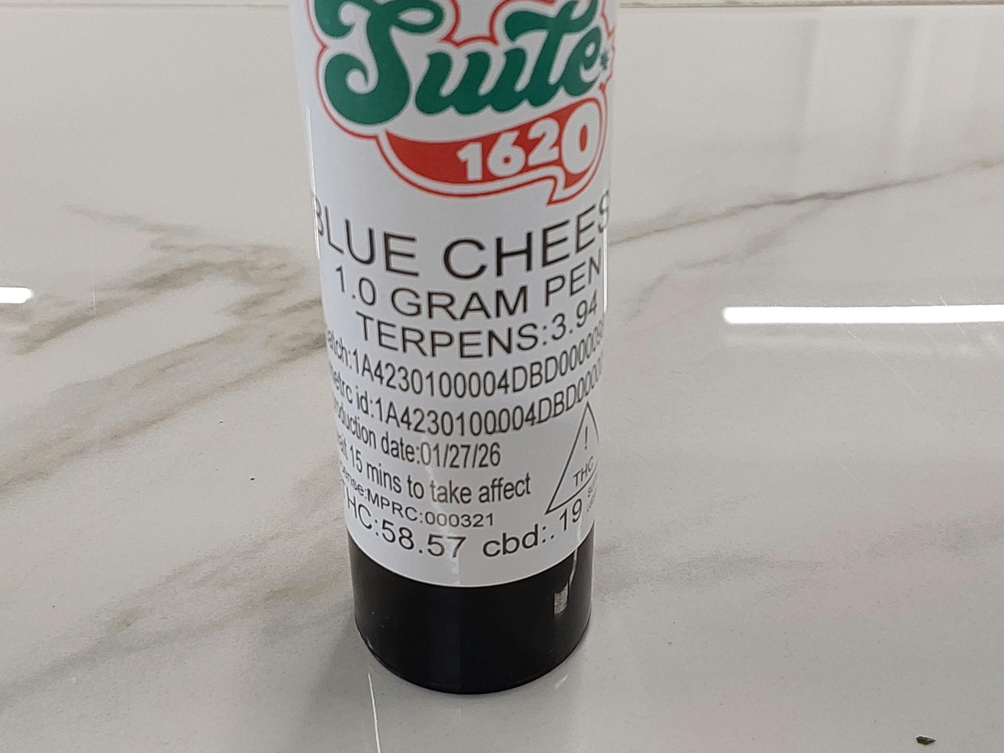Blue Cheese | 1G Disposable Vape Pen | Suite 1620