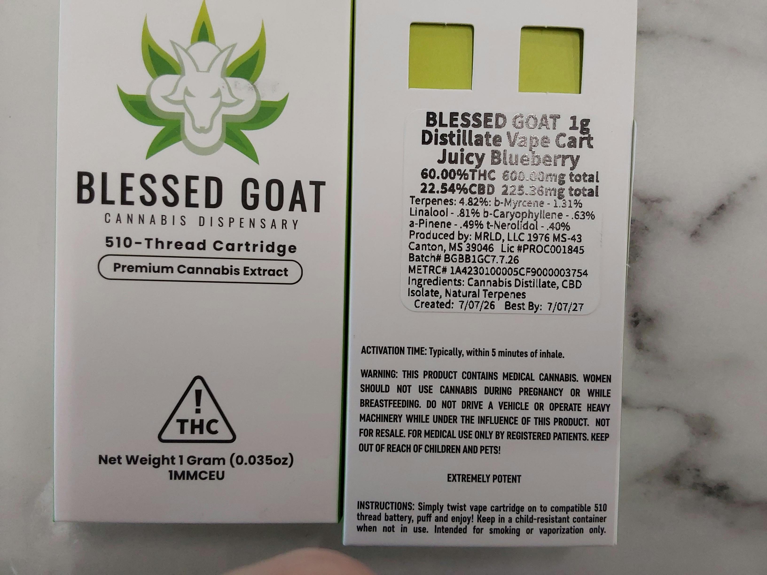 Juicy Blueberry Blessed Goat Hava