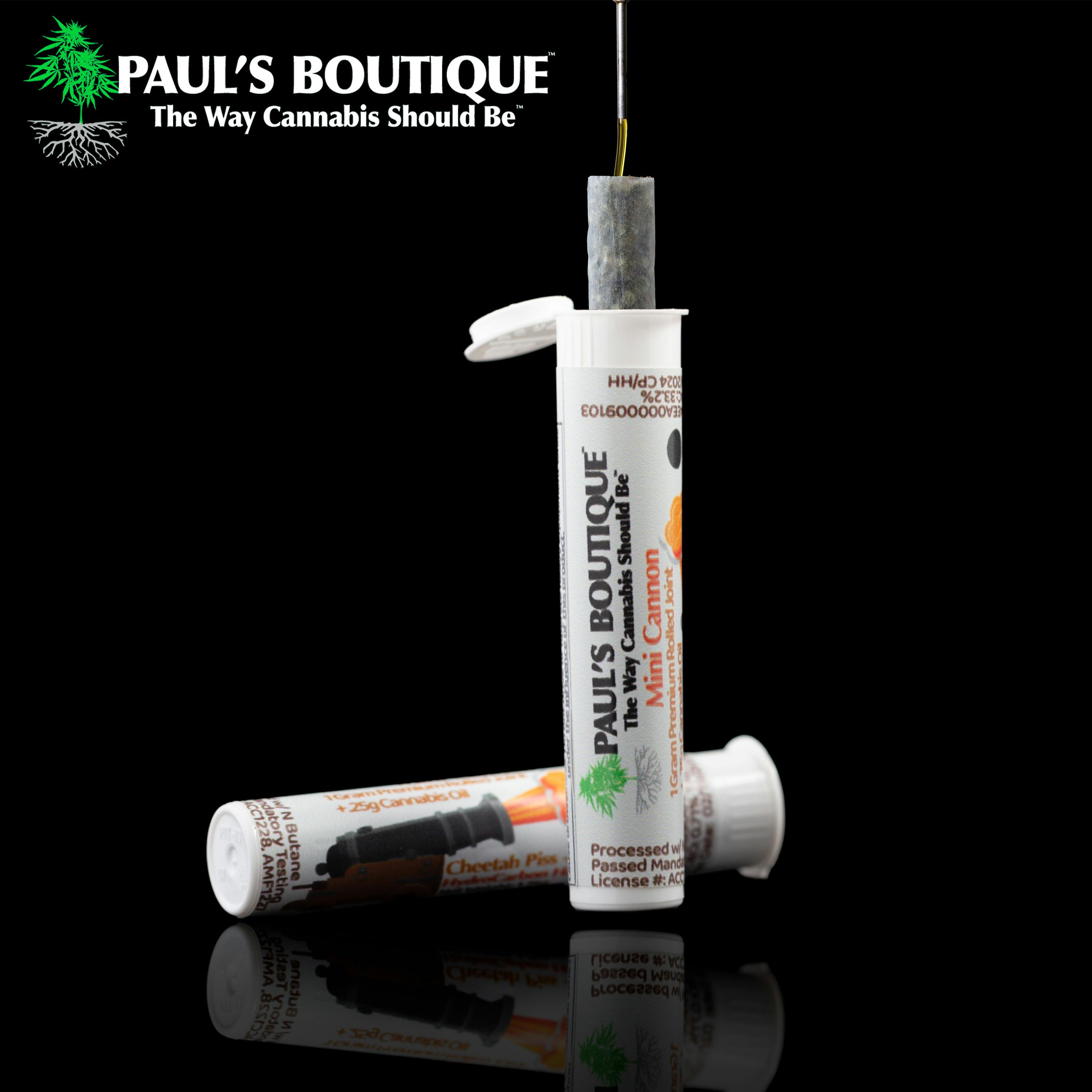 Paul's Boutique | GMO + Cherry Paloma Resin | Infused Preroll | (1.25g)