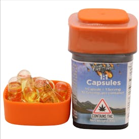 Firestorm | 1:1 THC:CBD | Capsules | (10 Pack ) | (100mg)