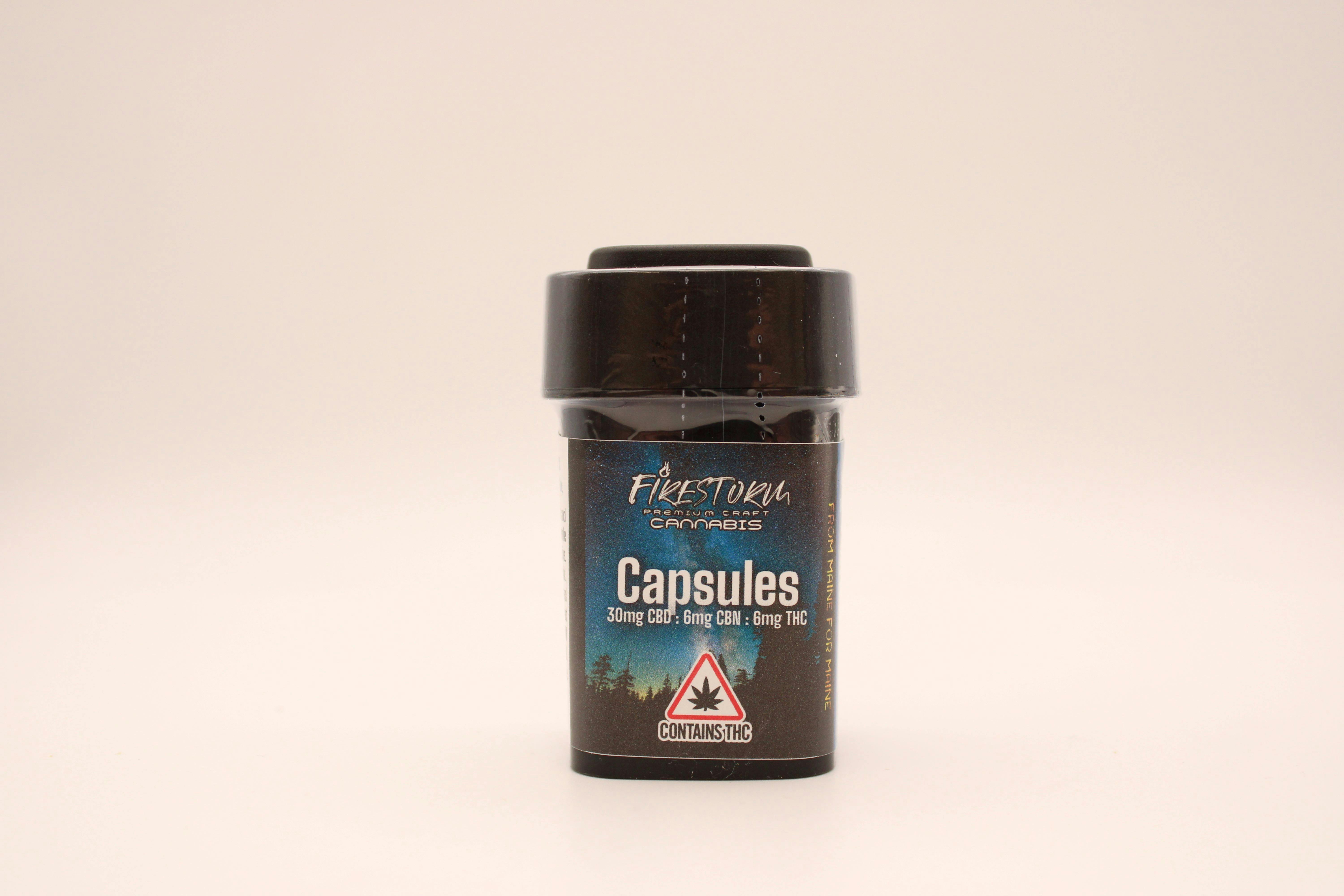 Firestorm | 6:1:1 CBD:THC:CBN | Capsules | (600mg/100mg/100mg)