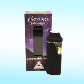 Firestorm | Strawberries and Cream | Distillate Disposable | (1.0g)