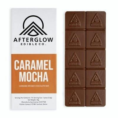 Afterglow Edibles | Caramel Mocha | Chocolate Bar | (200mg)