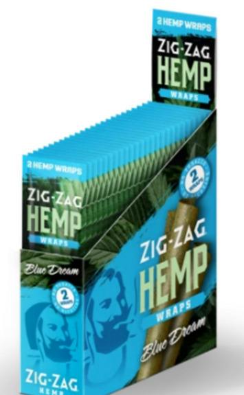 Hemp Wraps- Blue Dream- 2pk
