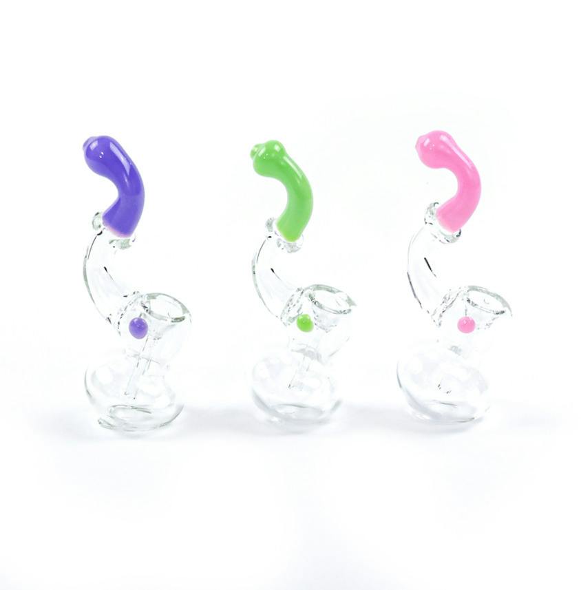 5" Standing Slime Bubbler- Assorted Colors