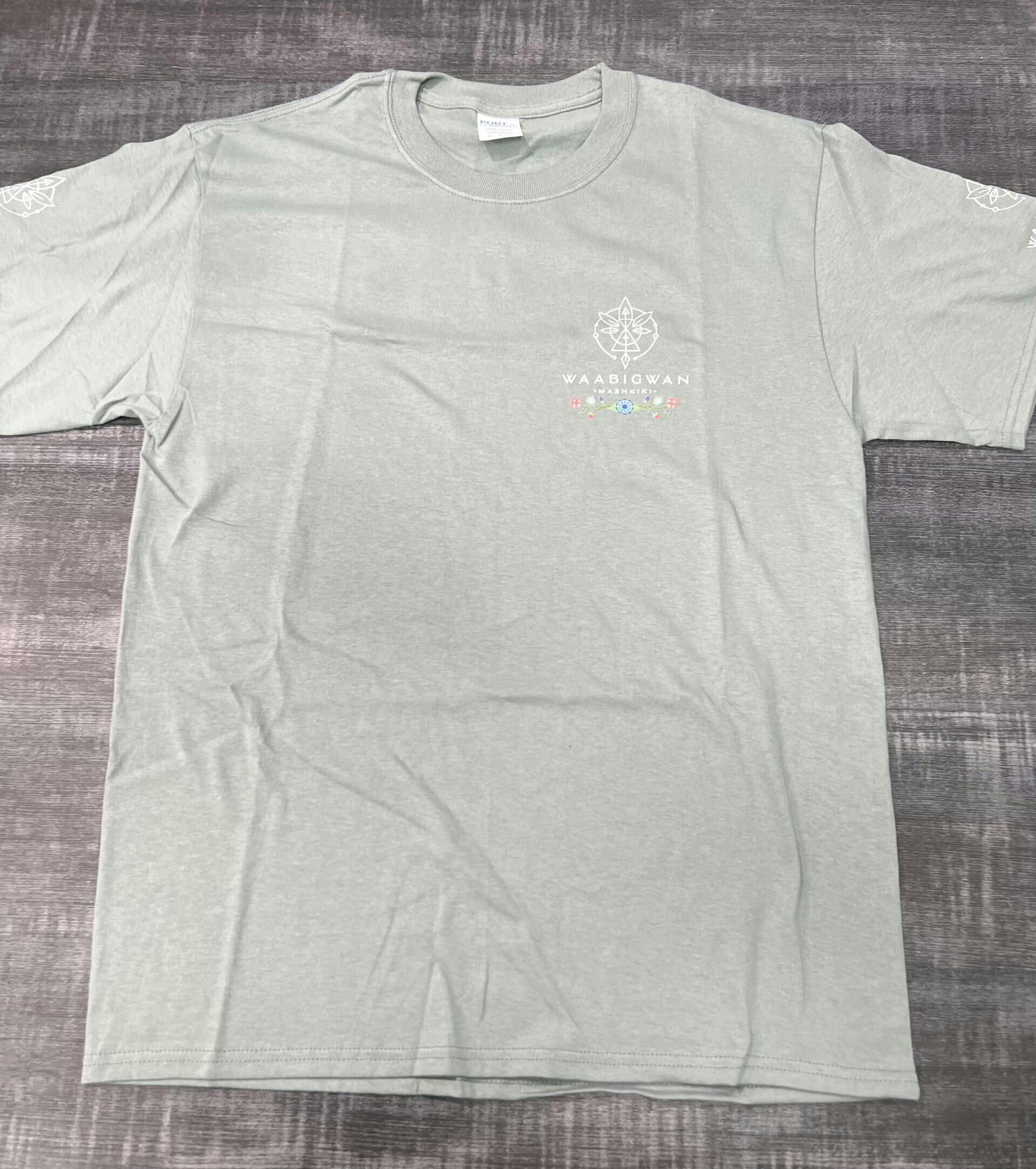 Laurel Green Tee- Small at Waabigwan Mashkiki - East Grand Forks Dispensary