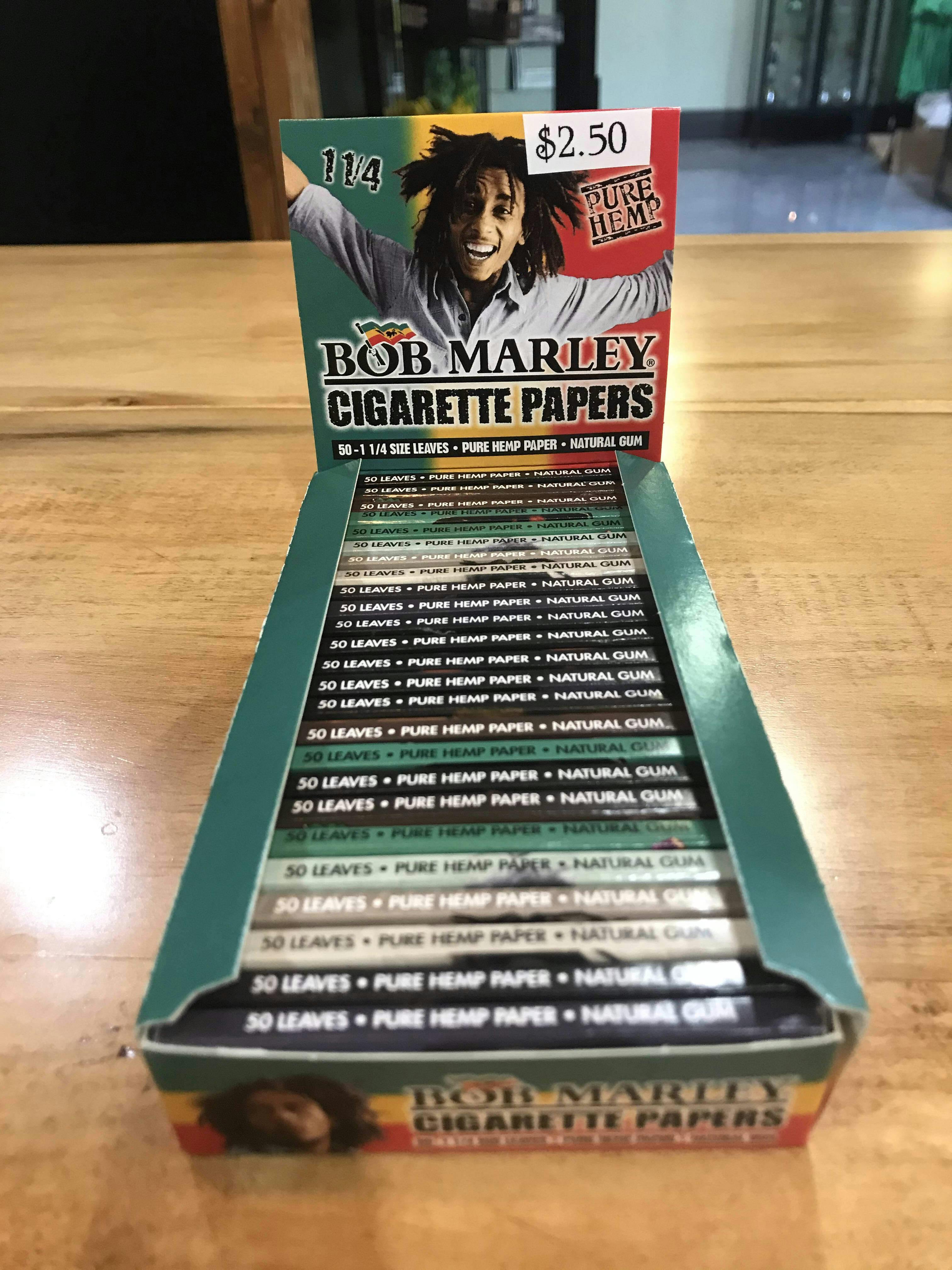 bob marley cigarette papers 1 1/4