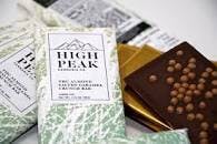 High Peak- Milk Chocolate Almond Hash Rosin Bar (100mg)