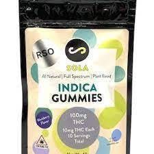 Sola- Full Spectrum Indica Gummies (10pk X 10mg)