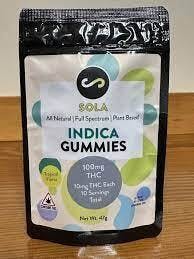 Sola- "Micro" 4:1 CBD:THC Sativa Gummies (10pk X 2.5mg THC)