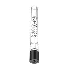 White Rhino Chillum Pipe w/ Cap