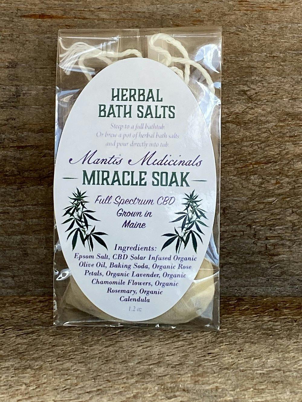 Mantis Medicine- Single Bath Soak at Evergreen Cannabis Co