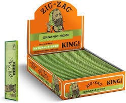 Zig Zag Organic Hemp King Size Slim Papers