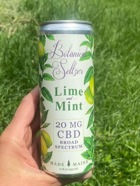 Lime and Mint Botanical Seltzer- 20 mg Full Spectrum CBD