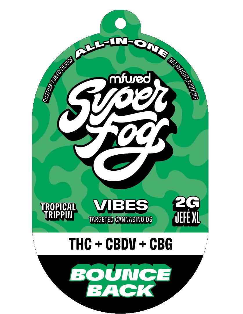 Super Fog Vibes Bounce Back Disposable Vape 2g