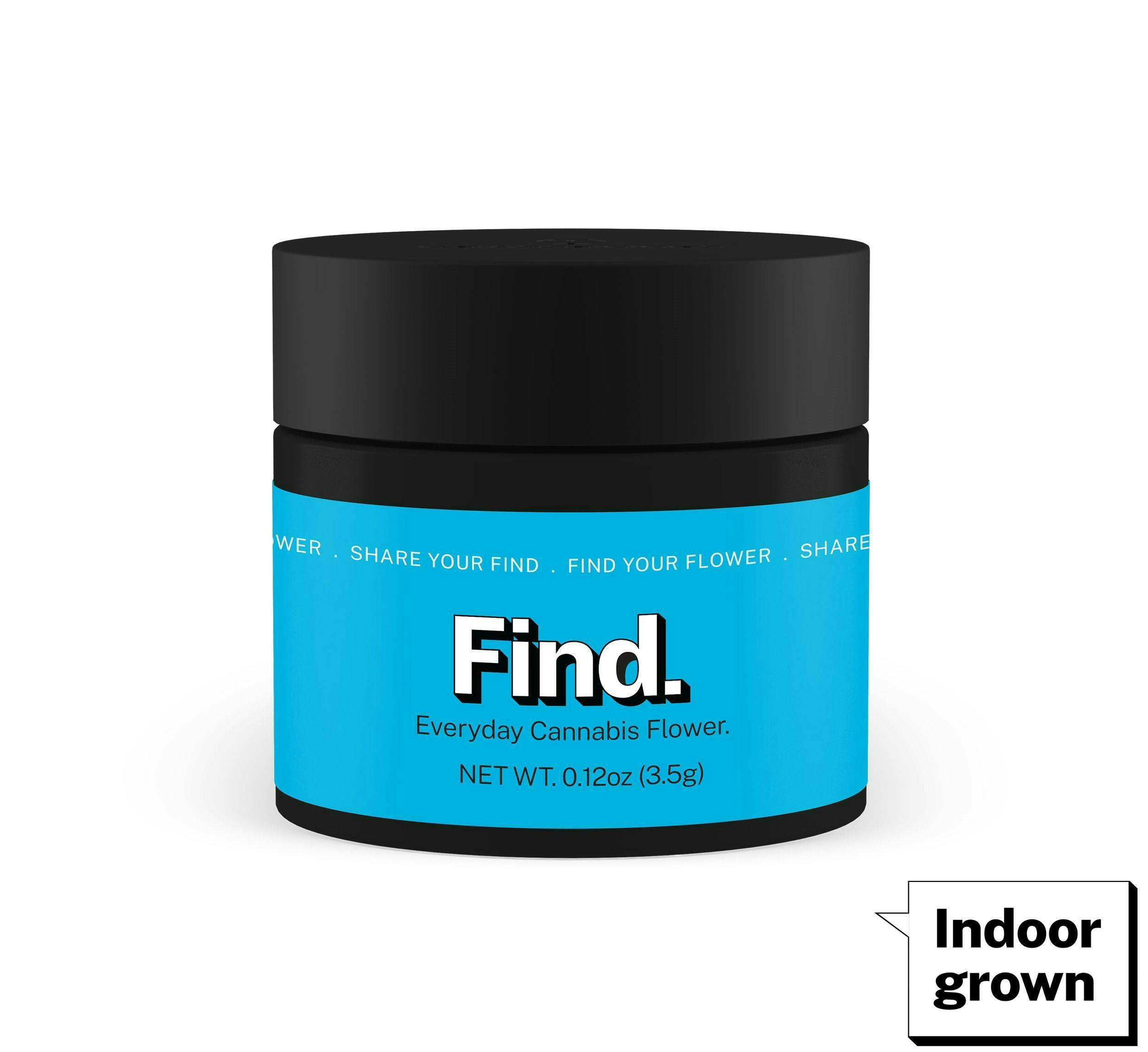 Find. Indoor Cannabis Whole Flower Jar 3.5g - Island Bloom