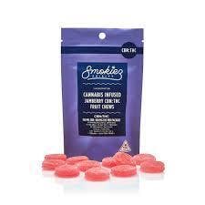 Smokiez Jamberry THC:CBN Fruit Chews 10pk