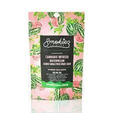 Smokiez Single Scored Watermelon Fruit Chews 1pk Hybrid