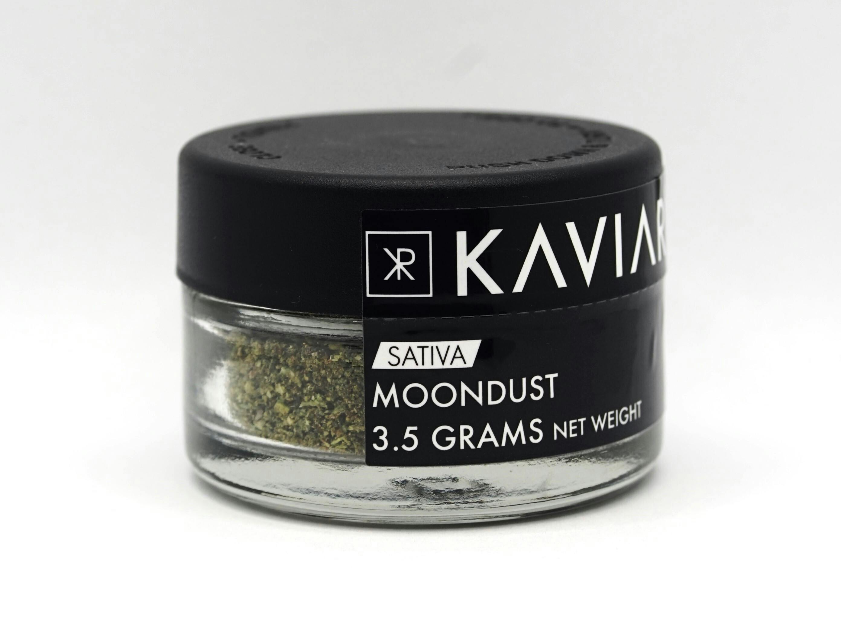 Kaviar Moondust Infused Shake Chemdawg x Super Skunk 3.5g Sativa at Mystic Greenz
