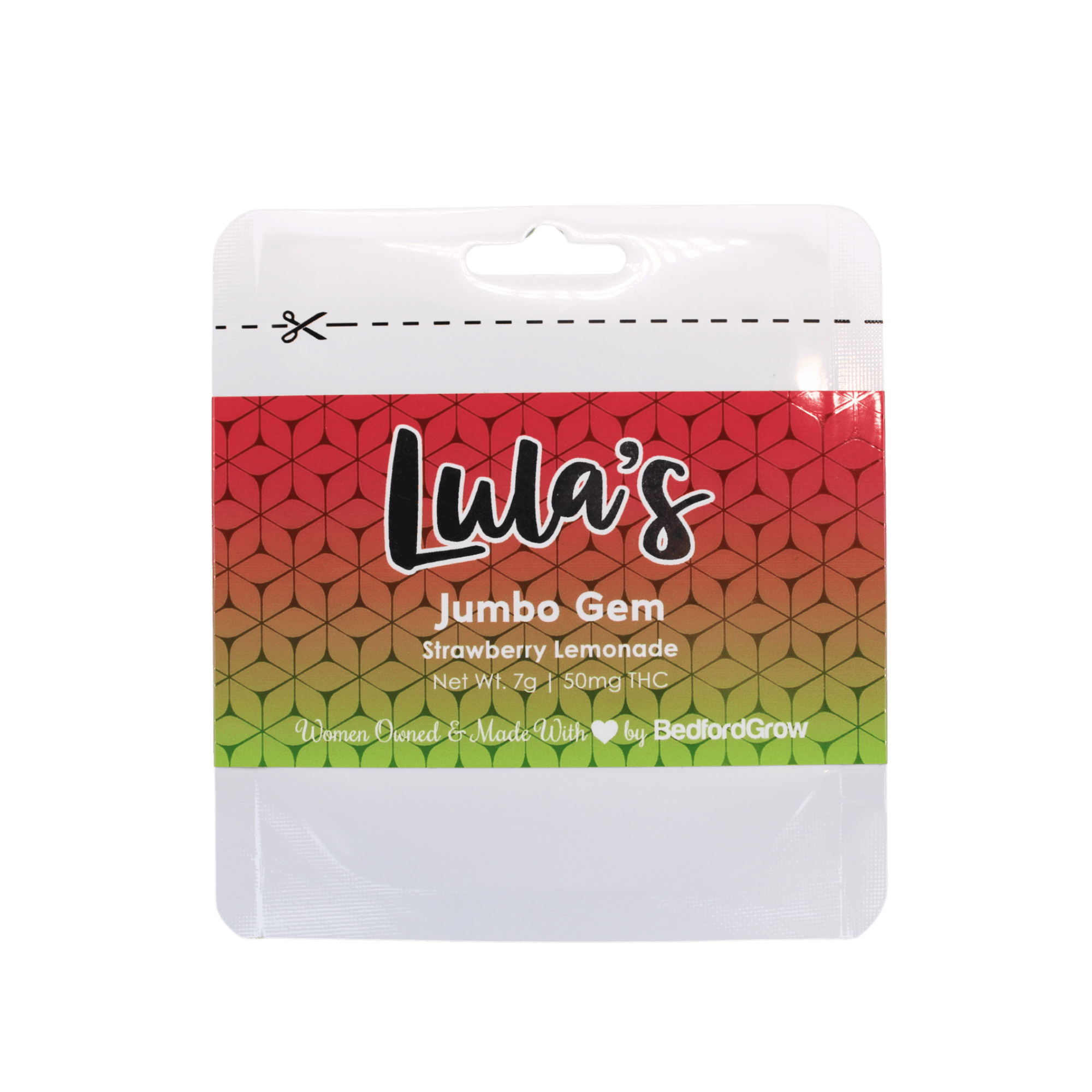 Lula's Gems Strawberry Lemonade 50mg (1pk) at Mystic Greenz