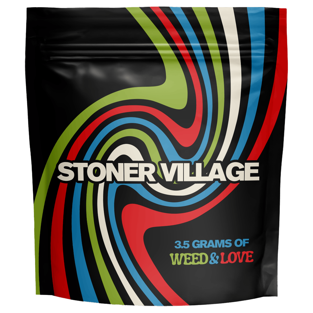 Stoner Village Black Cherry Gelato 1g Flower Indica at Mystic Greenz