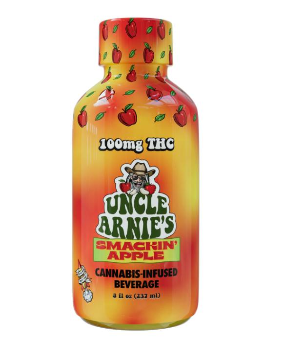 Uncle Arnie's 8oz Smackin Apple 100mg at Mystic Greenz