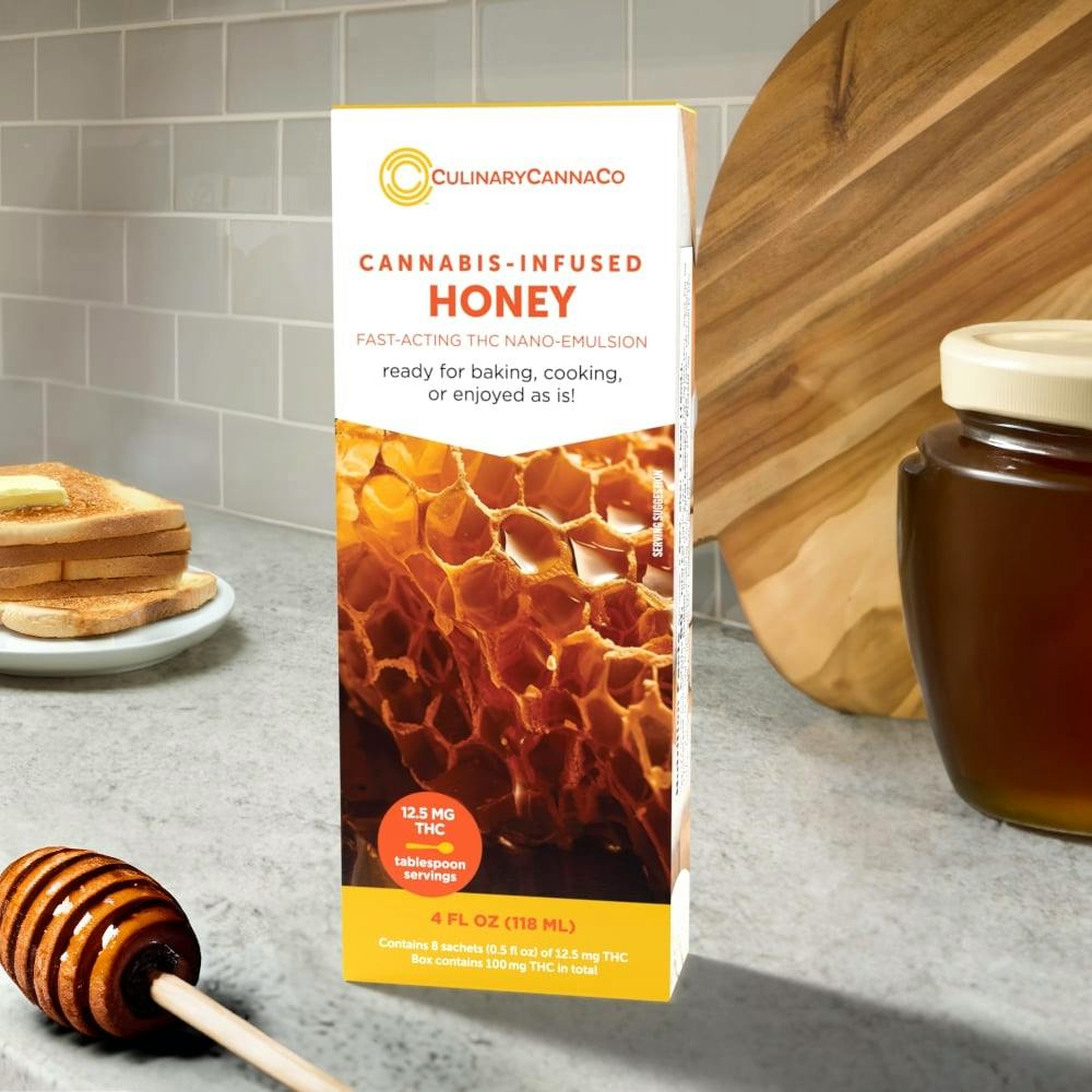 Culinary Cannabis Honey 100mg (8 pack)