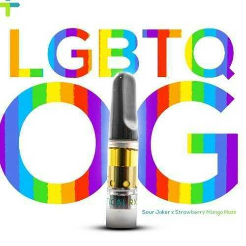 FRX LGBTQ OG Live Resin Cartridge 500mg - LGBTQ OG