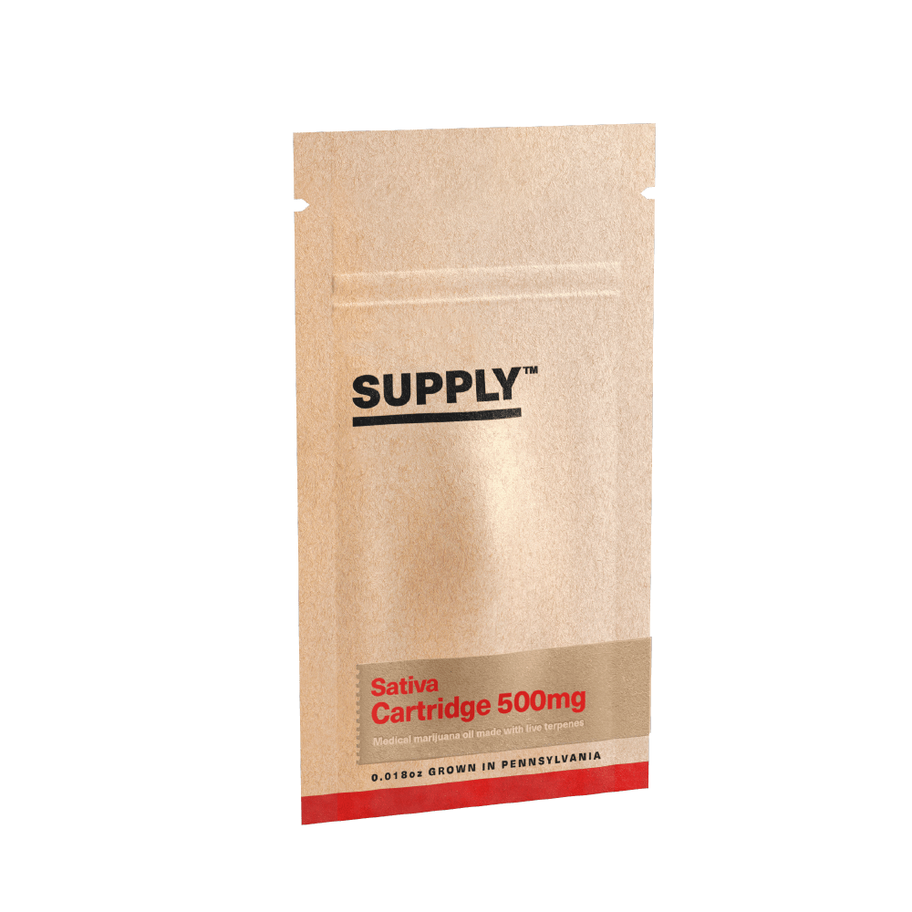 Supply Sativa Vape Cartridge 500mg - Lemon Squeezy