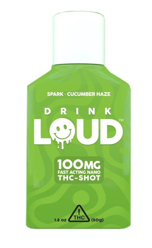 DRINK LOUD - CUCUMBER HAZE - SPARK - 100mg