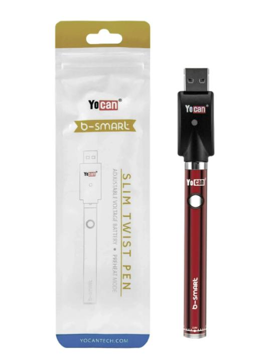 Yocan: b-smart 320mAh Twist Style Battery Red