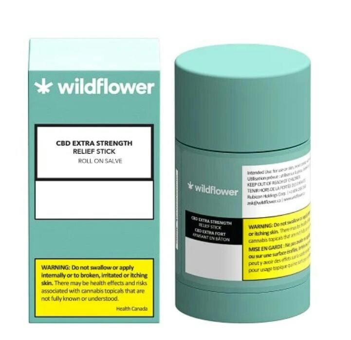Wildflower: CBD Extra Strength Relief Stick 60g