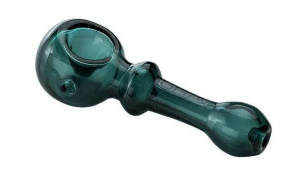 GRAV: 4.5" Bauble Spoon Hand Pipe Lake Green