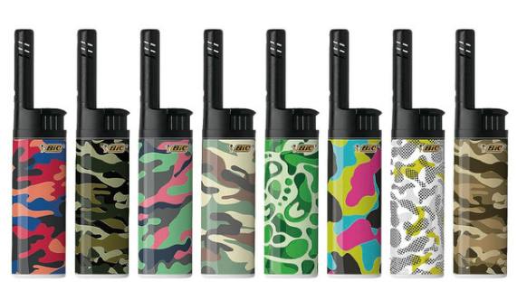 BIC : EZ Reach Wand Lighter Camo