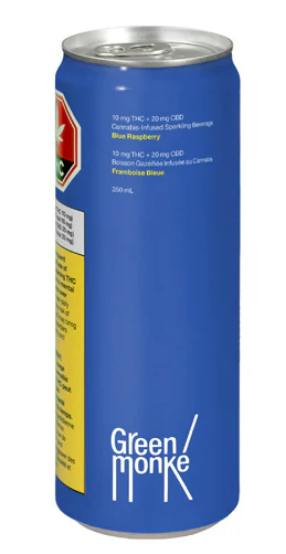 GREEN MONKE : Blue Raspberry Drink - 10mg