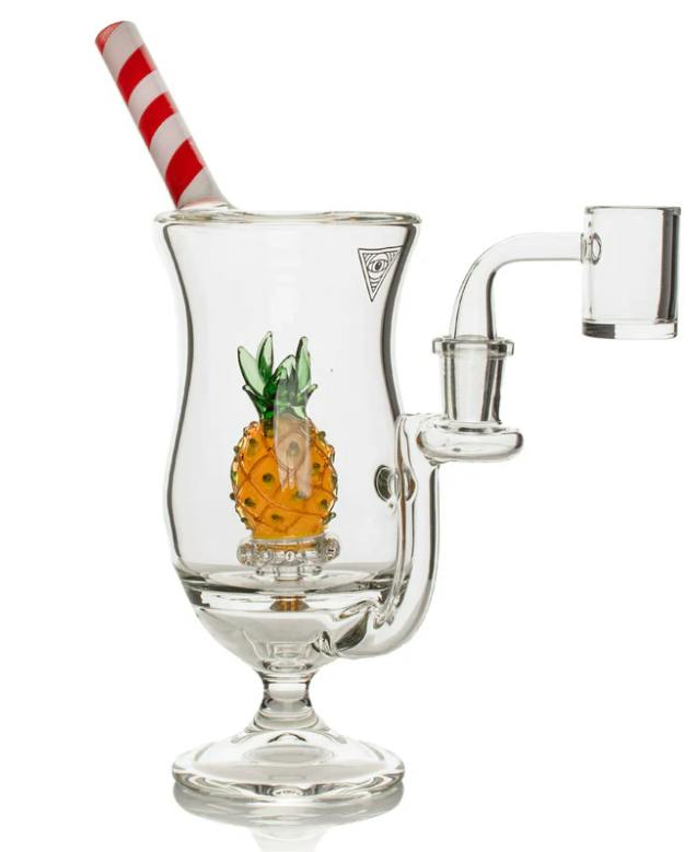 9.5" Piña Colada Concentrate Dab Rig